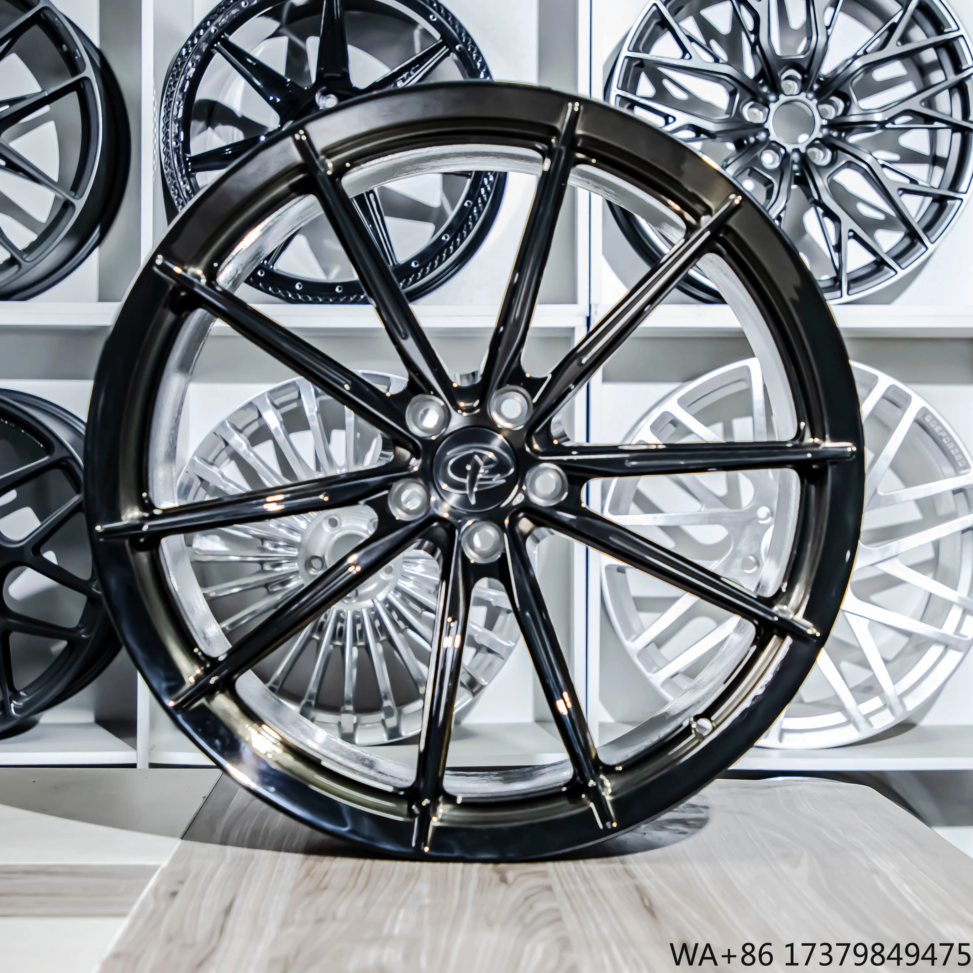 

Глубоковолное легкосплавное колесо 20 дюймов 5*112, кисть, черное золото, кованое колесо для пассажирского автомобиля для McLaren 720s