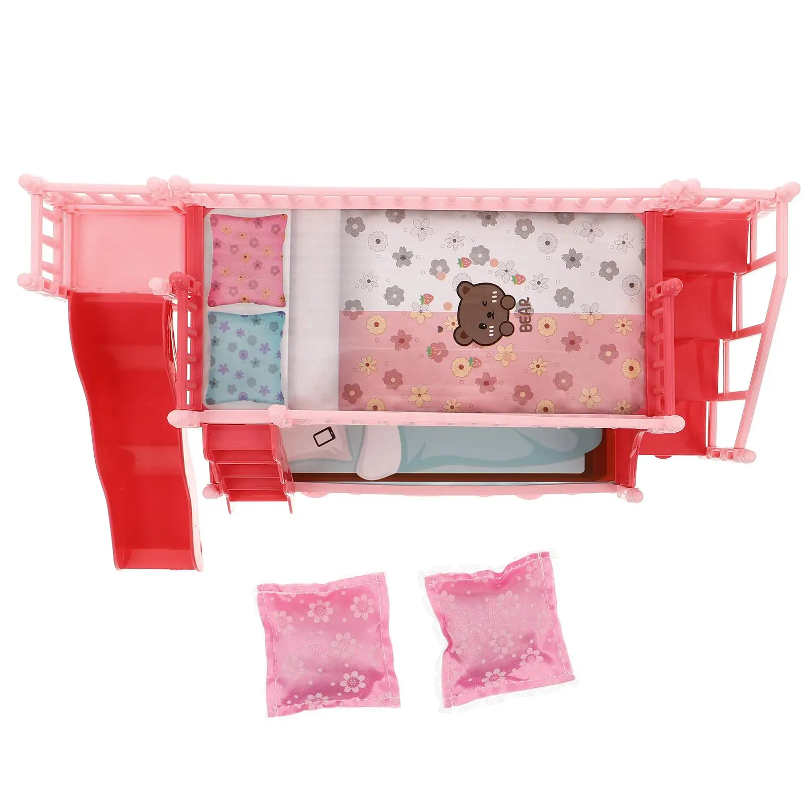 ベッド ドールハウス 人々 リトルクリッターズ 子供用家具 Ldealhouse フレーム Lil Woodzeez 人形用二段ベッド