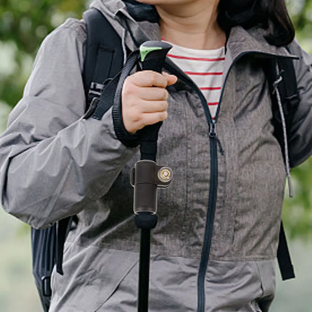 

2Pcs Walking Stick Buckle Rubber Fastener Clip Trekking Pole External Lock Durable Cane Lock Outdoor Adventure
