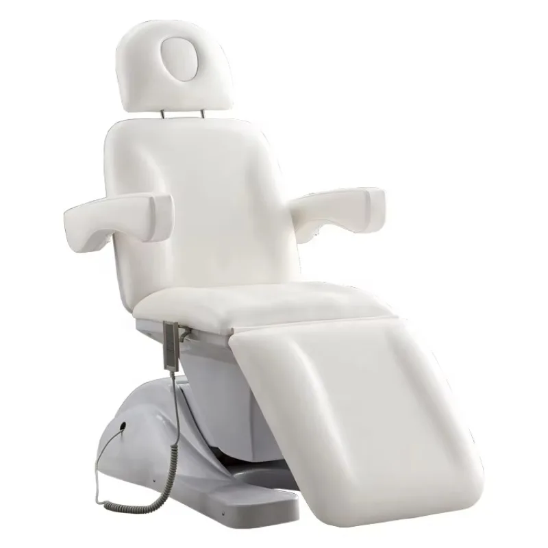 

Регулируемая электрическая косметологическая кушетка для массажа головы и лица с функцией подъема и опускания