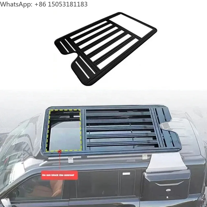 Upgraded Off-road Exterior Accessories Aluminum Alloy  Roof Rack for Haval H9 Accessories 2025