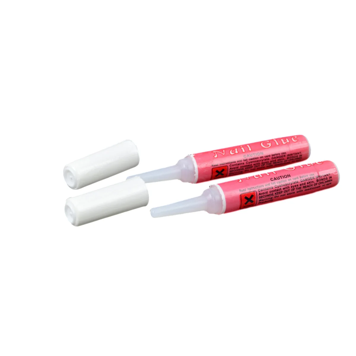 

5 Pcs 2g Professional Acrylic Nail Art Glue Bottle Tips Rhinestones Manicure Tools for UV Gel Nail Art Use