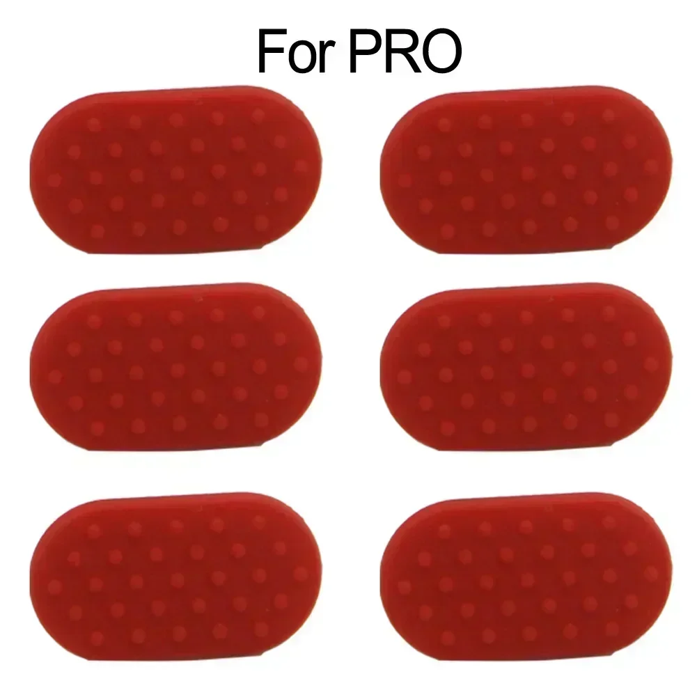 6 Pcs/set Pads For Xiaomi  For M365 PRO2 1S Max G30 Finger Thumb Press Silicone Pads 3x2Cm Sporting Goods Parts