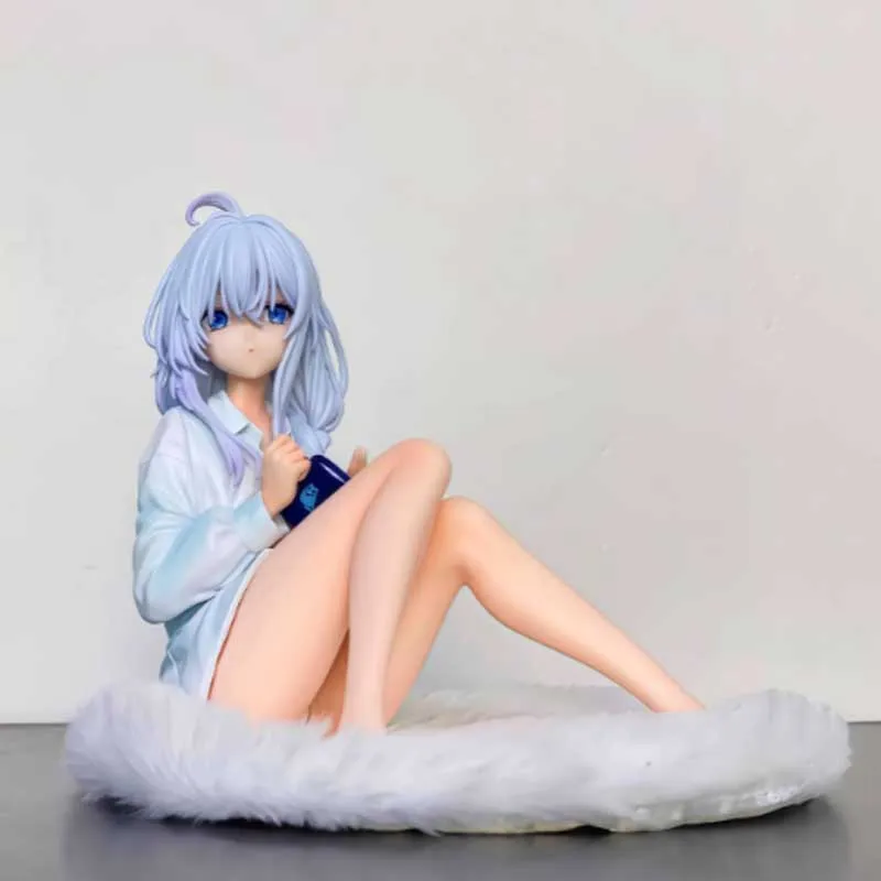 Majo No Tabitabi Elaina figurine coréenne vêtements de nuit Anime Pvc figurine d'action délicate jouet Sculpture à collectionner modèle poupée ornement