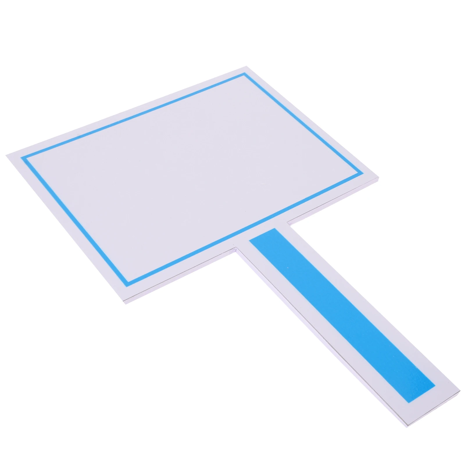 

Dry Erase Scoring Board 20x30cm PVC Handheld Whiteboard Judges DIY Blank Writing Voting Paddle Mini Erasable Foam Panel Display