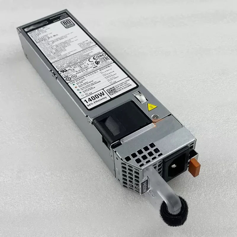 

Original For Dell Gen15 R750 T650 R550 R450 R6525 R7525 1400W Redundant Power Supply PSU L1400E-S0 PS-2142-7DK 1CW9G 01CW9G