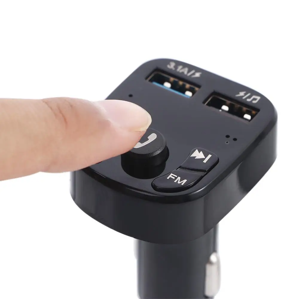Player Quick Charger Fast Charger Car Accessories Car Player USB Car Charger MP3 Modulator Player Bluetooth 5.0 FM Transmitter