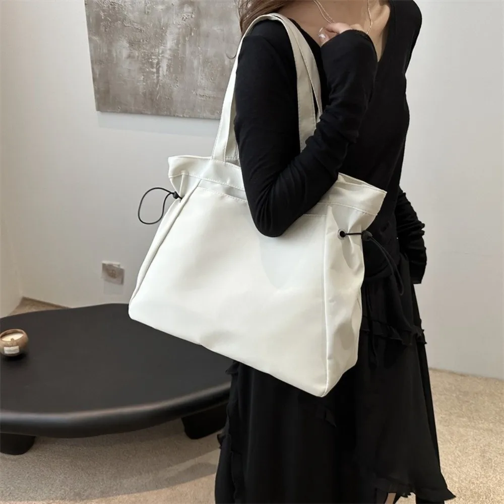 جديد حقيبة كتف العمل عادية أكسفورد القماش بلون سيدة حقائب سعة كبيرة بسيطة حمل حقيبة النساء الإناث