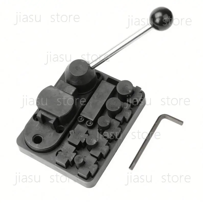 

Ring Bending Machine 6 Sizes Jewelry Ring Bender Maker Tool Set for Earring Finger Ring Jewelry Making Wooden/Metal