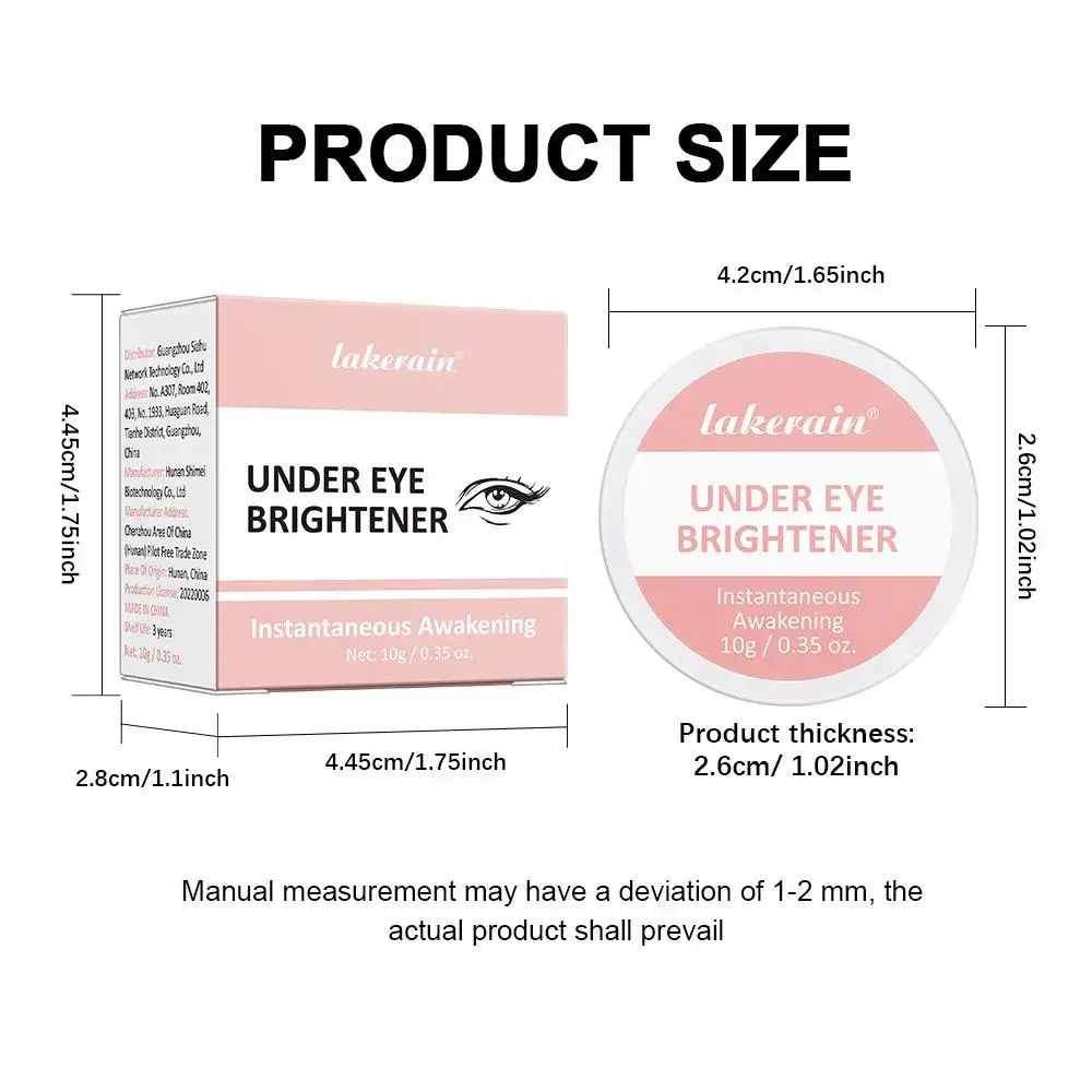 防水アンダーアイコンシーラー フルカバレッジ ダークサークルトリートメント 保湿 長持ち ブライトニング アイメイク