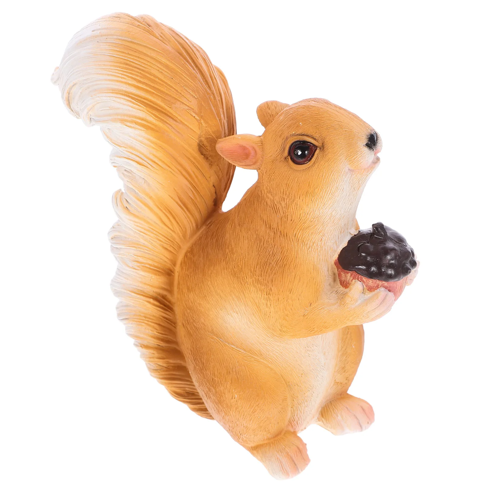 

1Set Resin Simulation Squirrel Realistic Wildlife Animal Decoration Desktop Ornament Educational Natural Animal Recognition