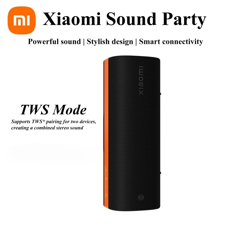 Xiaomi Sound Party TWS مكبر صوت ستيريو الإصدار العالمي IP67 مقاوم للماء بلوتوث 5.4 Harman AudioEFX Combo 50W مكبر صوت محمول
