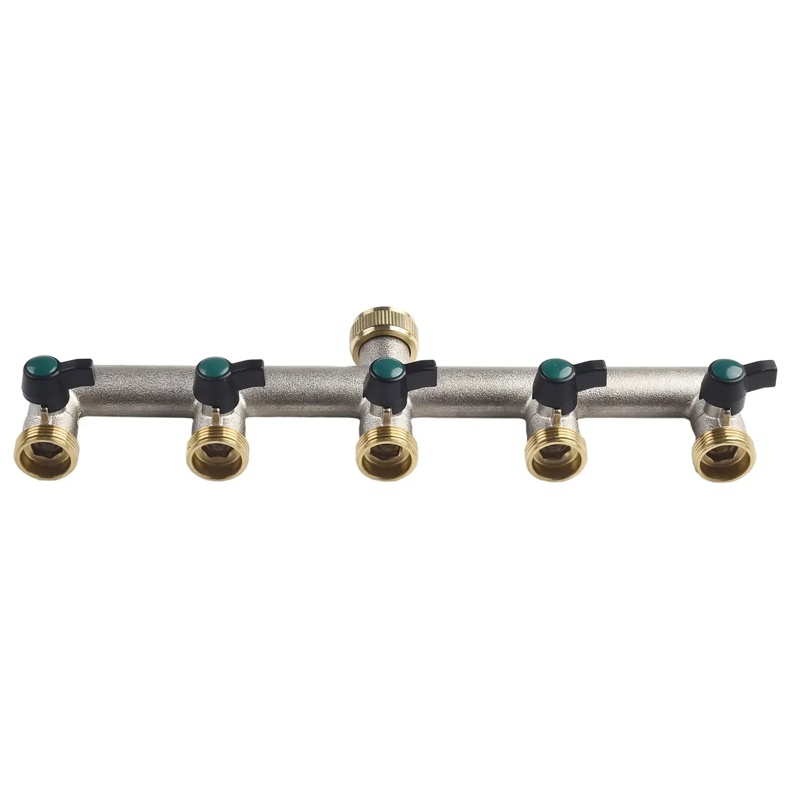 

Water Distributor 5-way Distributor None 0 - 10 Bar 308x85x50mm 5-way Brass Distributor Water Distributor None