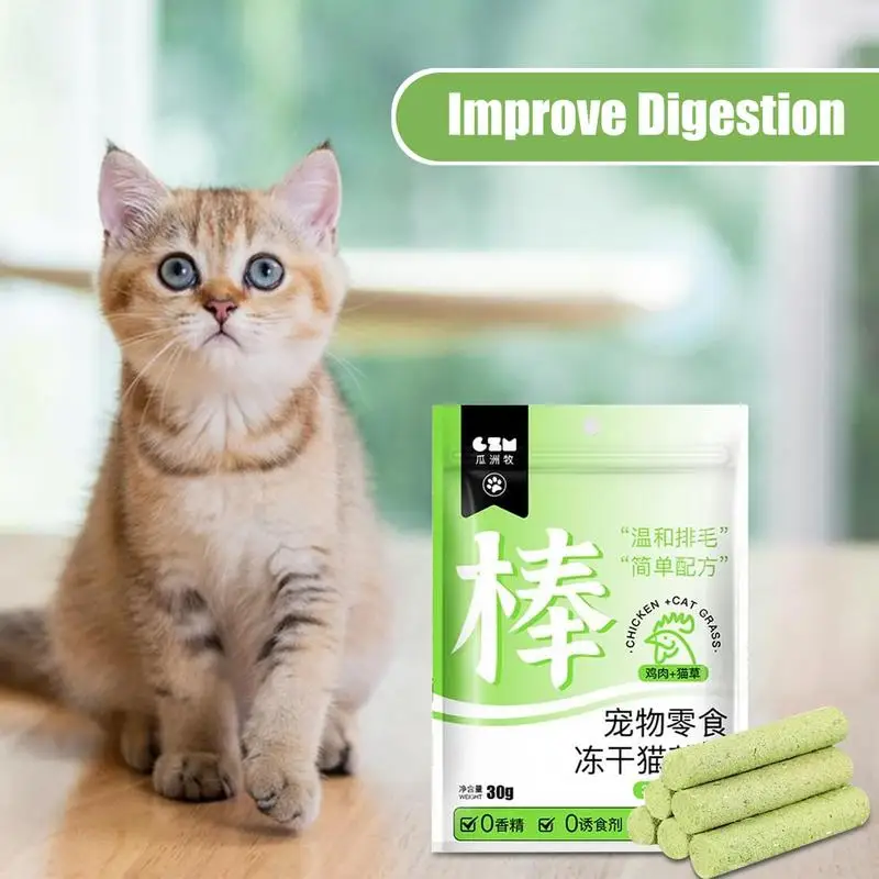 Chew Sticks For Cats Natural Pet Teething Sticks 6PCS Multifunctional Portable Chewing Sticks Nutrient Teething Sticks For Home