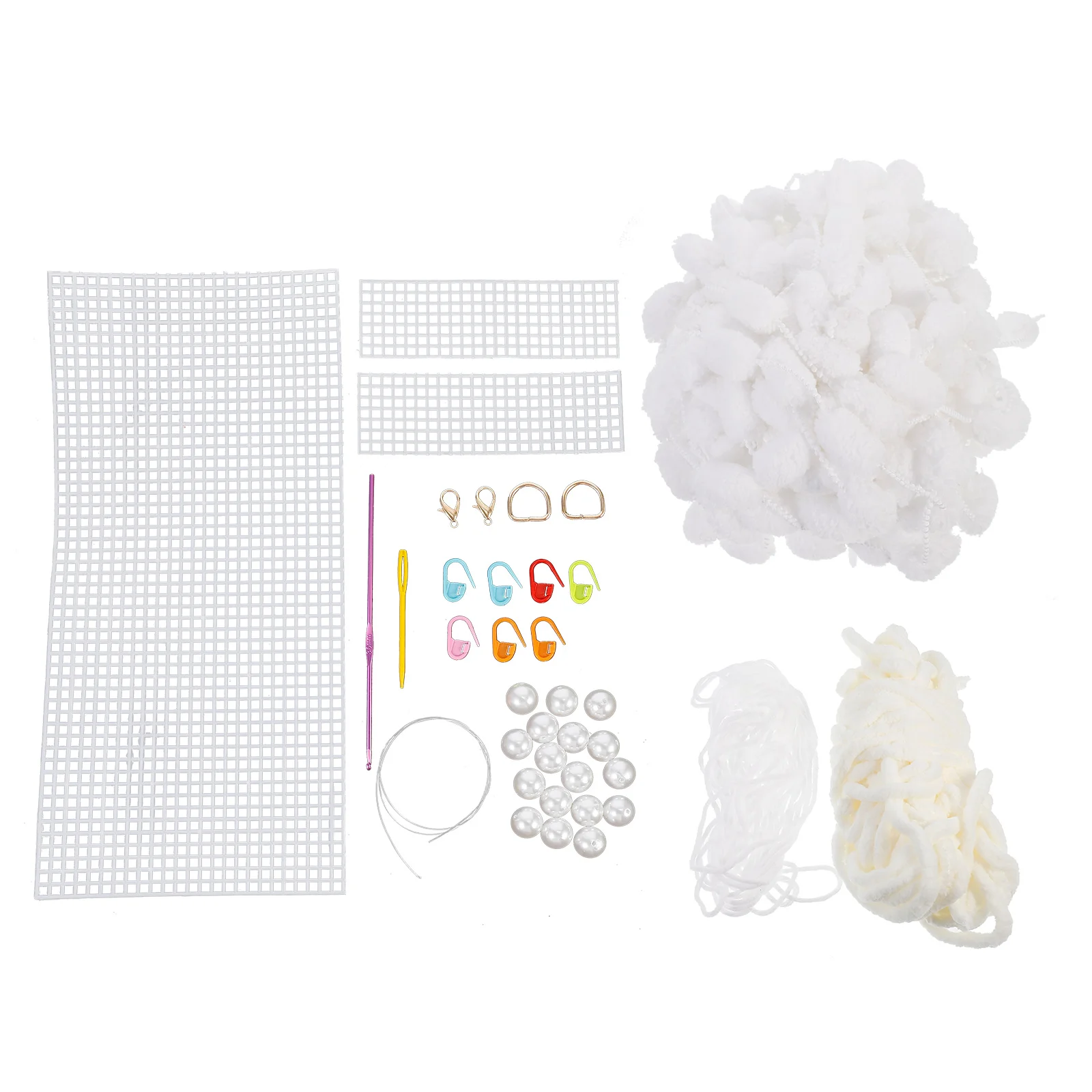 

DIY Material Kit Hand Woven Bag Accessories Cake Decorating Sewing Handmade Maker Accessory Polyester Knitting