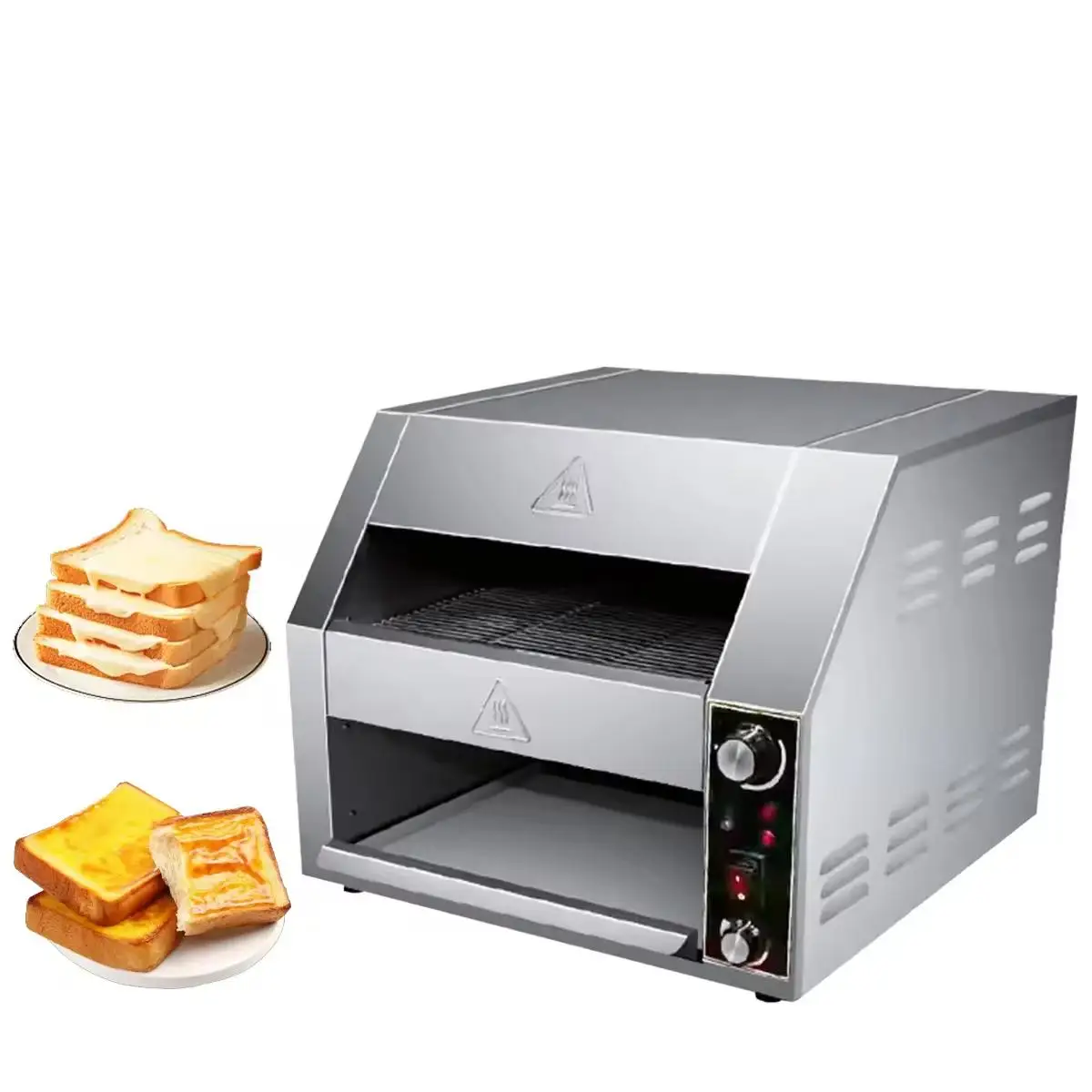 Hotel, Restaurant & Family Use, Fast Production, Stainless Steel, Auto Temp Control，Commercial Track-Type Bread Baking Machine