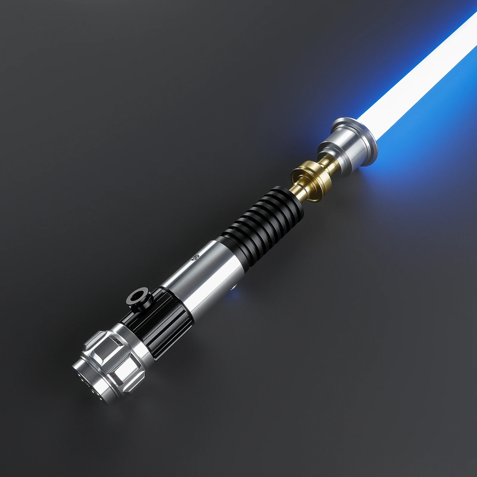 Espada láser Neopixel Jedi, empuñadura de Metal, sable de luz sensible a duelos pesados, suave, cambio infinito, sonido de golpeo LTG