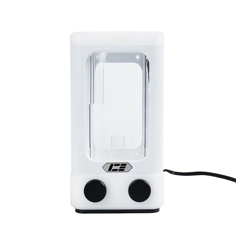 Zbiornik IceManCooler DX5 120 do niestandardowego chłodzenie cieczą zbiornika wody Combo D5, 5V 3-pinowe sterowanie płytą główną, czarny, biały — zdjęcie 6