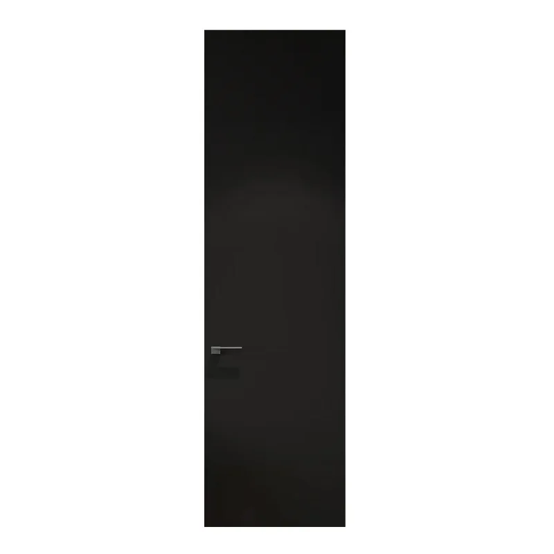 Modern Minimalist Invisible Door Bedroom Cupboard Bathroom Door Light Luxury Solid Wood Door Panel Type Environmentally