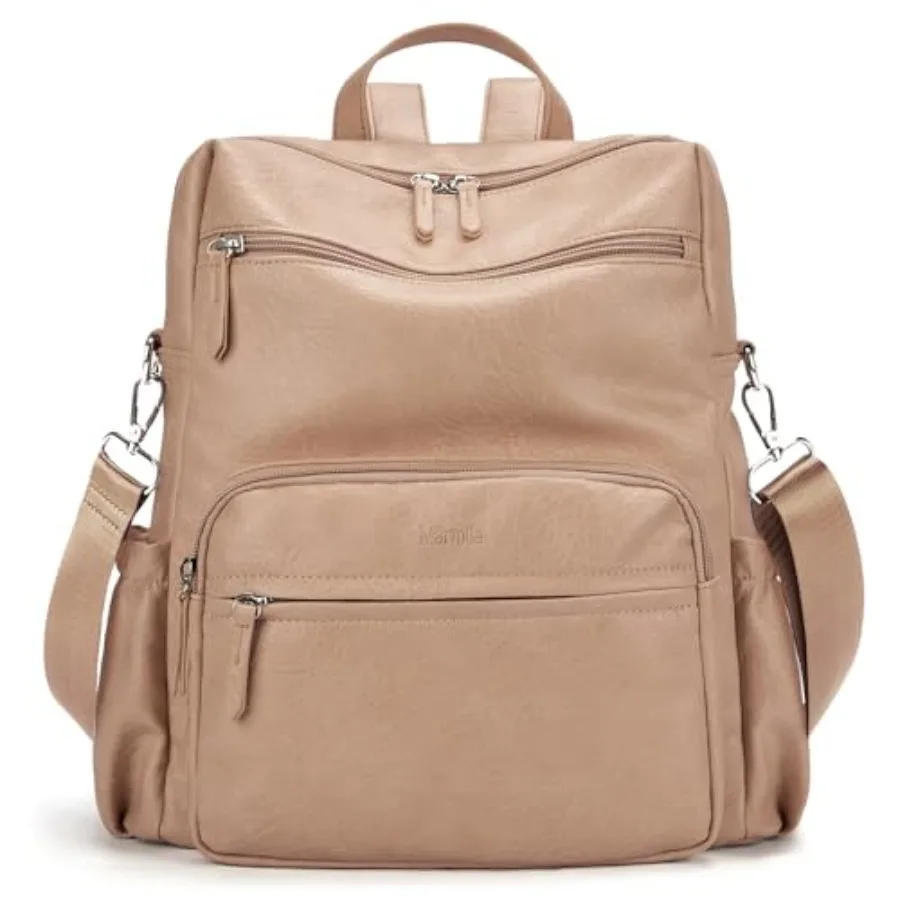 

Fashion Backpack for Women Soft Leather Backpack Purse for Ladies Shoulder Travel Daypacks Bags