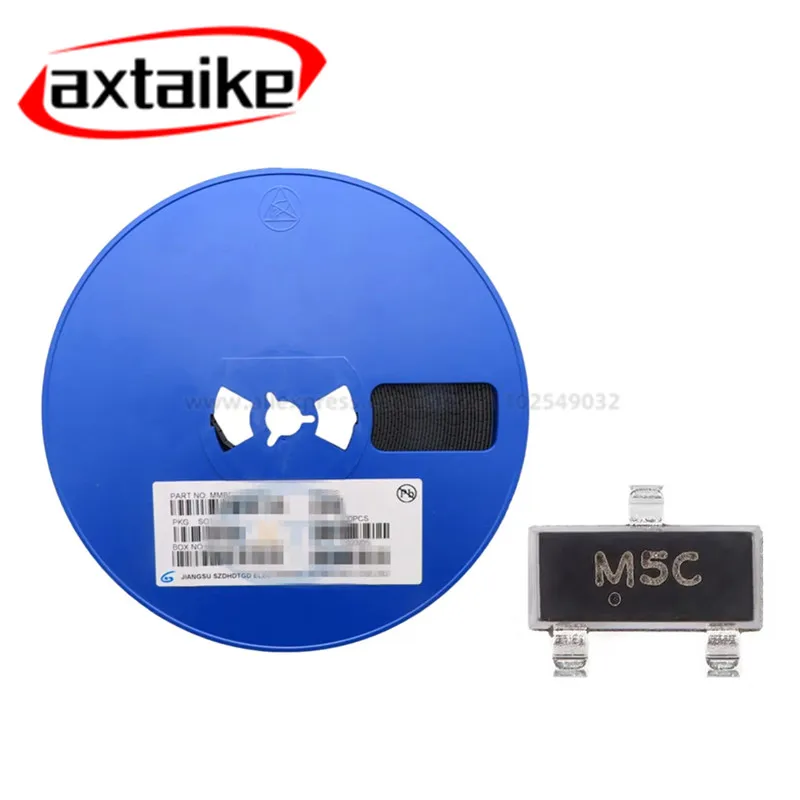 

3000 шт. MMBD7000 MMBD7000LT1G 2N7000 M5C 200 мА 0,2 А 100 В SOT-23 Транзисторный диод SMD для импульсных схем