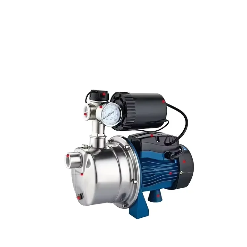 304 Stainless Steel Automatic Pump 110V/380V Water Pressure Pump for House Industrial Clean Water