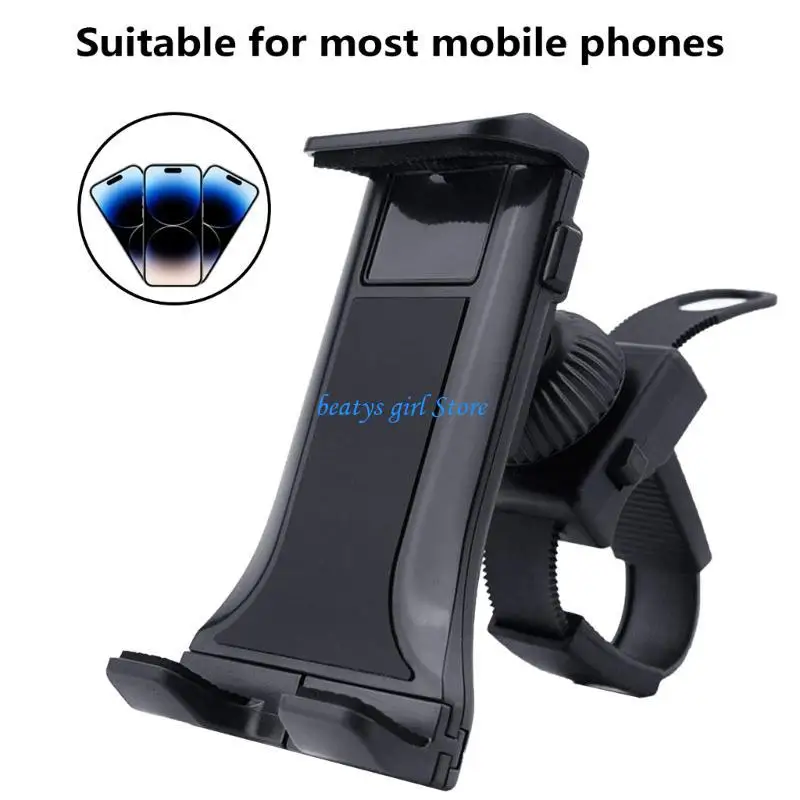 C7AB Motorfiets Telefoon Holder Snelle release Motor Scooters Stuurclip voor 15 14 13 360 graden roterende standaard
