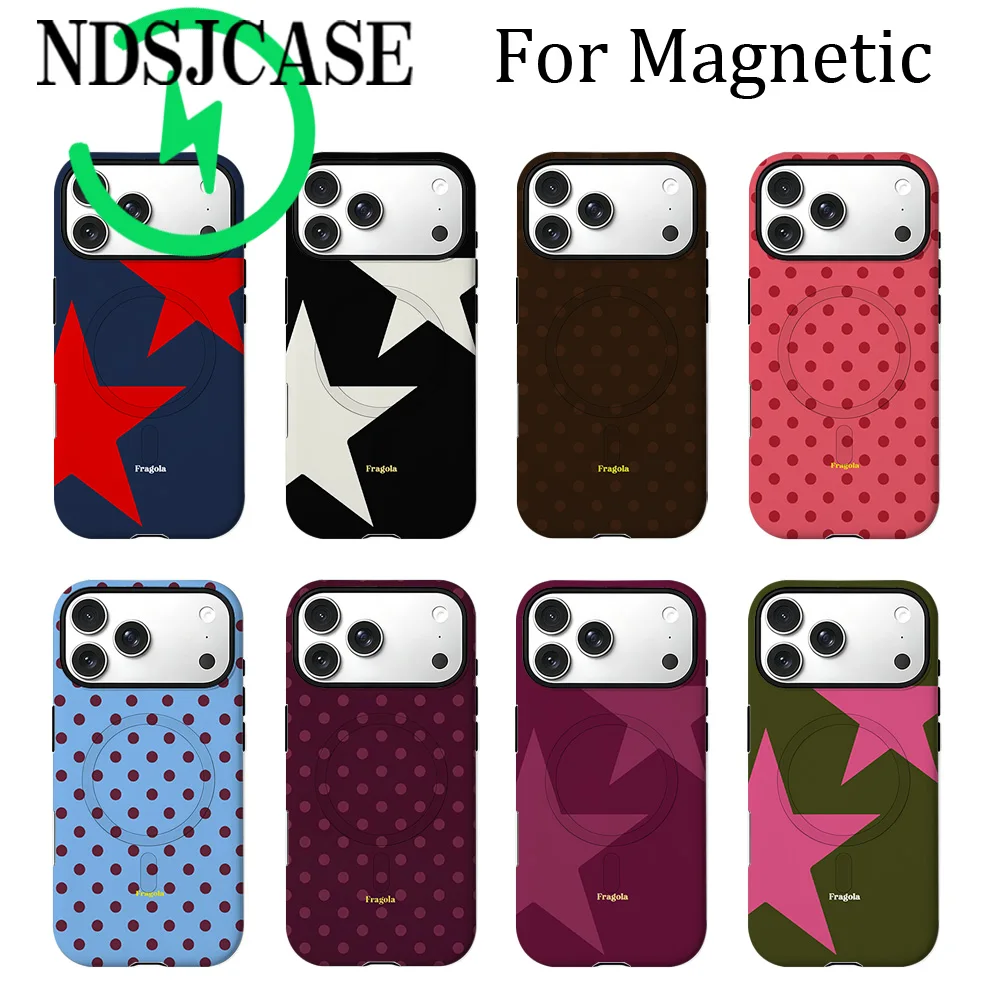 Coque de téléphone Clmj BROWNIE BATTER pour iPhone 17 16 15 14 13 12 11 Air Pro Max Plus, coque arrière magnétique de luxe double couche