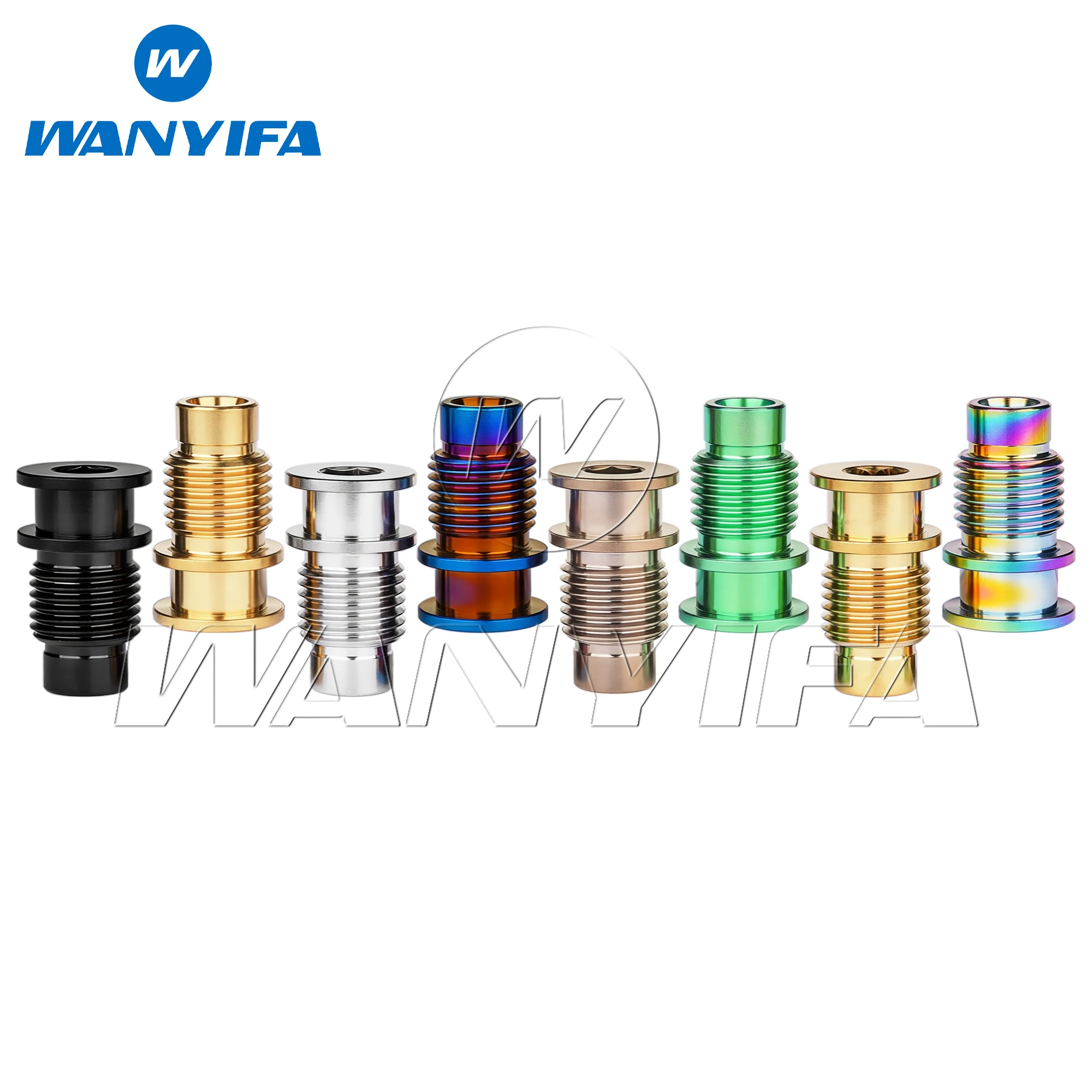 Wanyifa Titanium Bolt M10x20.5mm Road Bicycle UT R8000 Rear Derailleur Shaft Screw Bike Shift Fixing Axle Bolts Pitch 1.0mm