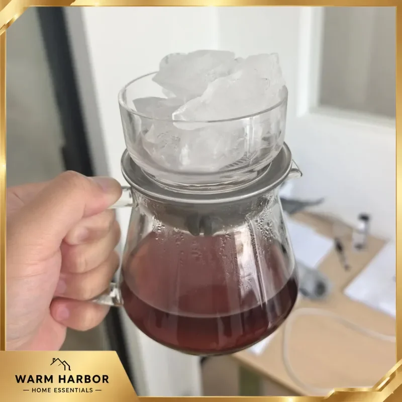 Timemore Affogato Glass Coffee Cup High Borosilicate Heat Resistant Mug Tasting Cup Espresso Latte Drinkware Home Cafe Barista