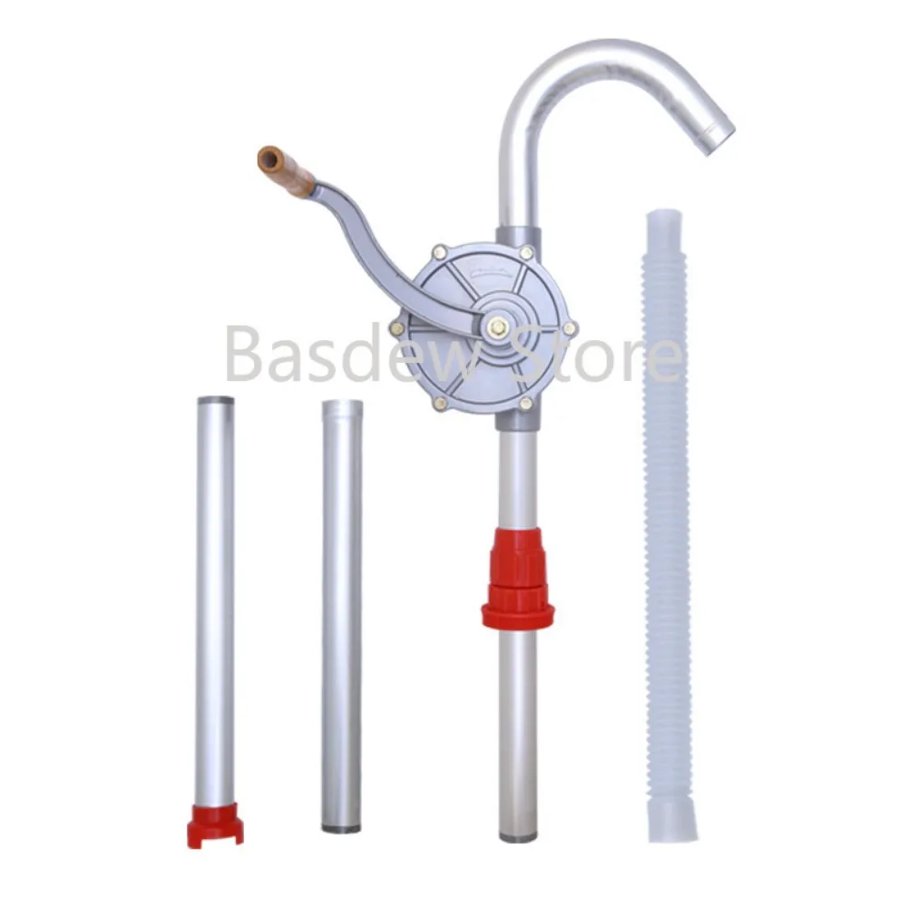 25 Type Hand Crank Pumping Oil Pump Manual Filling Pump Aluminum Alloy 25 Manual Oil Pumping Oil Pump