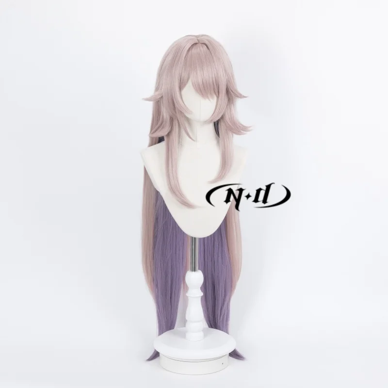 Parrucche Cosplay ND The Herta Honkai Star Rail Game Cos Parrucche per capelli per Comic Con Coser Costume Festa a tema Sintetico resistente al calore