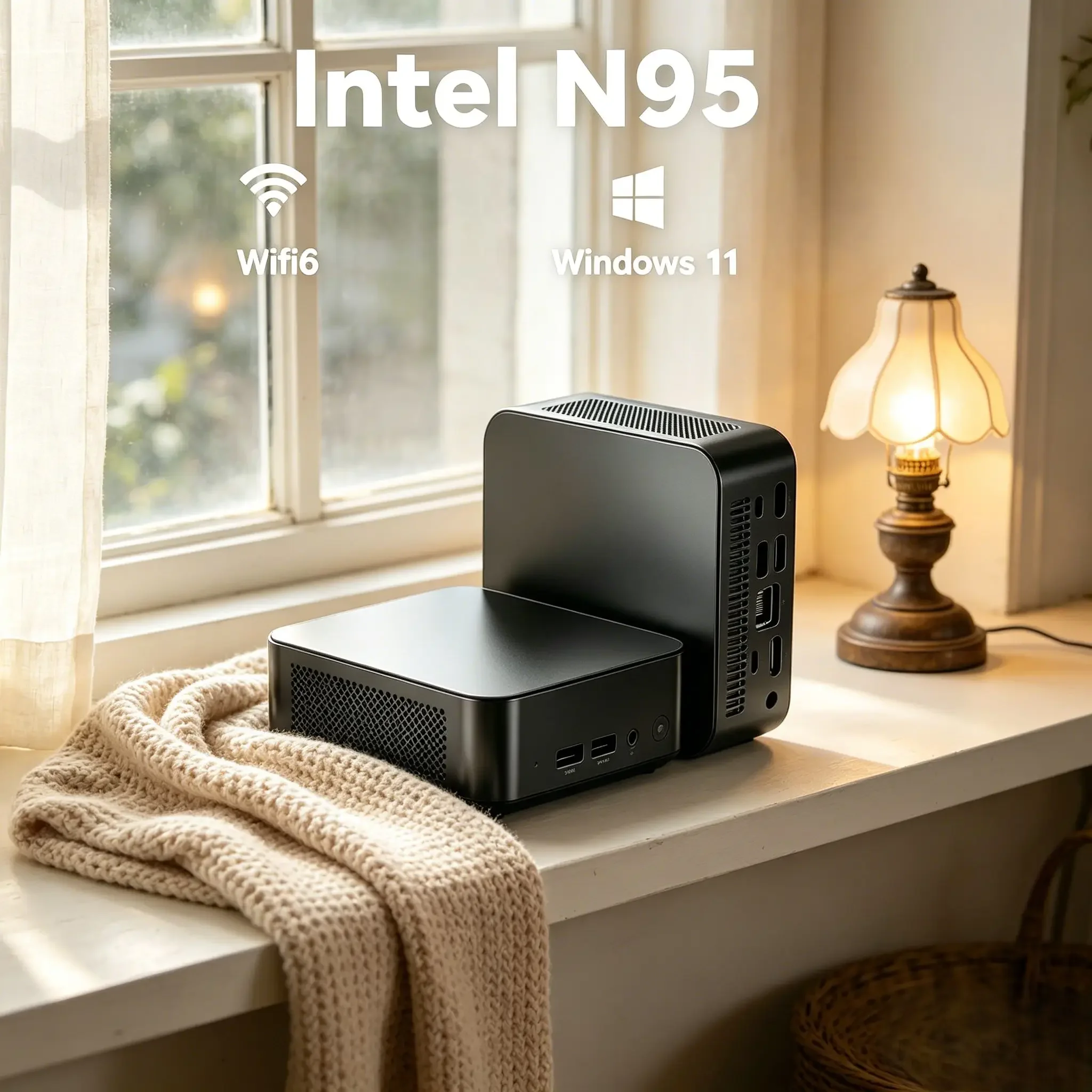 

High-performance Mini PC Core N95 , 16GB SSD , Win11 , WiFi6 , 4K , Suitable for Home and Business Use