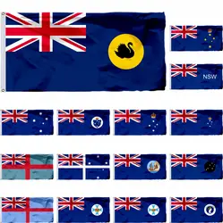 Western Australia Flag, Victoria Banner, 90x150cm, 21x14cm, 3x6ft Au, New South Australia