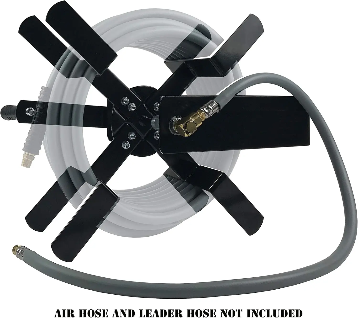 

HRM38100 Manual Air Hose Reel with 100ft Capacity using 3/8" ID Air Hose·Factory Direct Sales