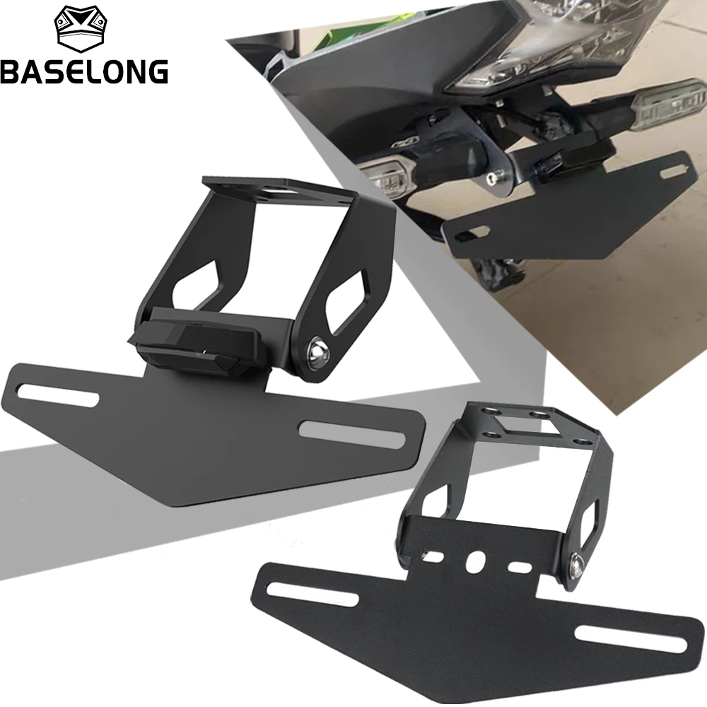 For KAWASAKI NINJA250 Z250 Ninja 250 Z 250 2019-2024 2023 Motorcycle Registration Plate Holder Fender Eliminator License Bracket