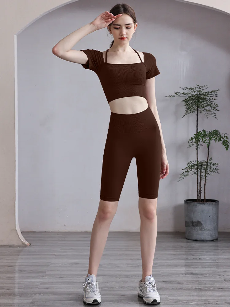 2022 Women's New Breathable And Comfortable Yoga Fitness Suit