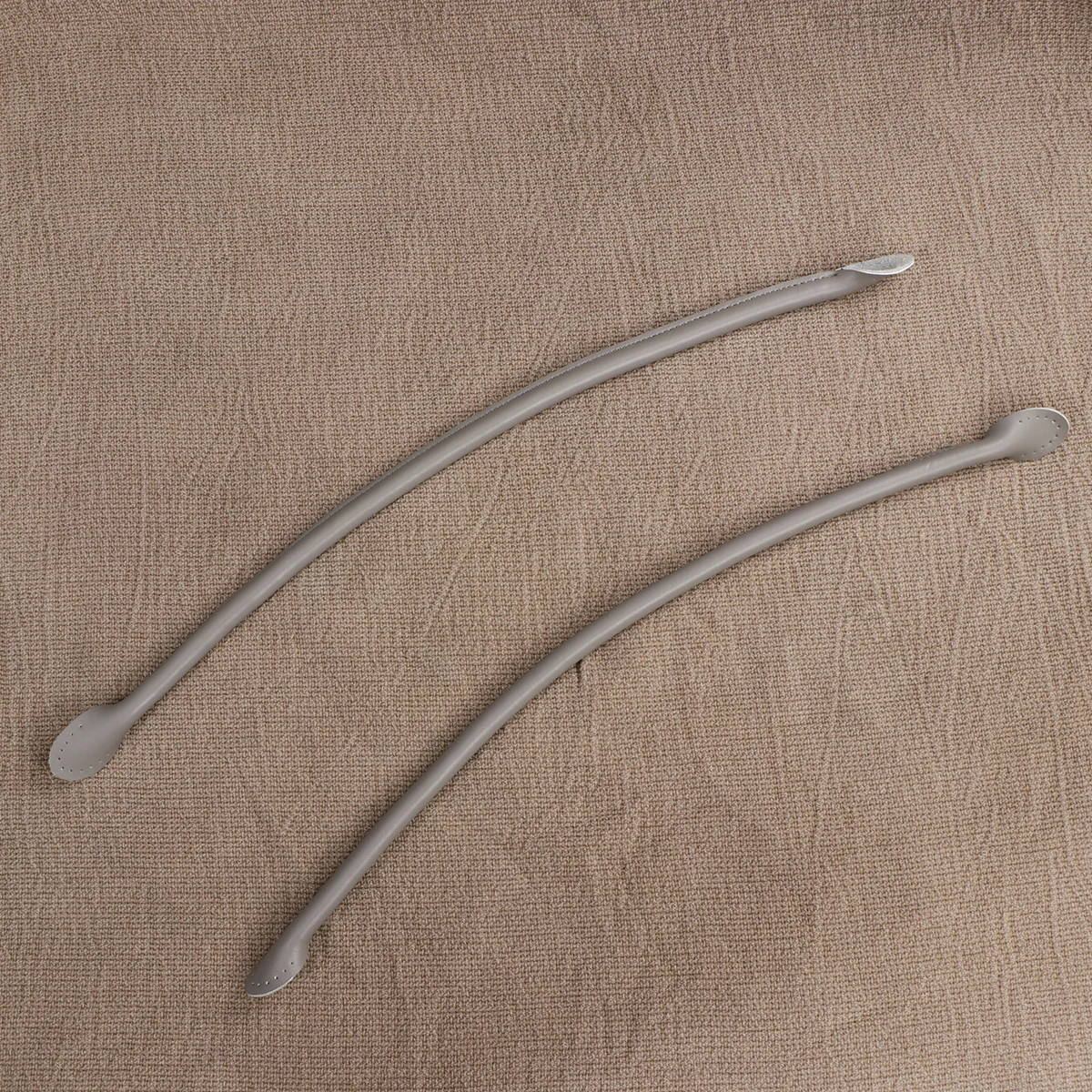 

1Pair Bright Color Bag Strap 40Cm Thickened DIY Replacement Handle for Tote Handbag Pouch Sewing Flap End Grey