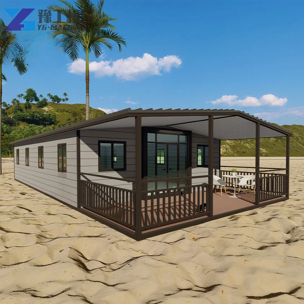 YG 20Ft 40Ft Australia Prefab Portable Mobile Home Expandable Living Large Foldable Container House Prefabricated Luxury Villa