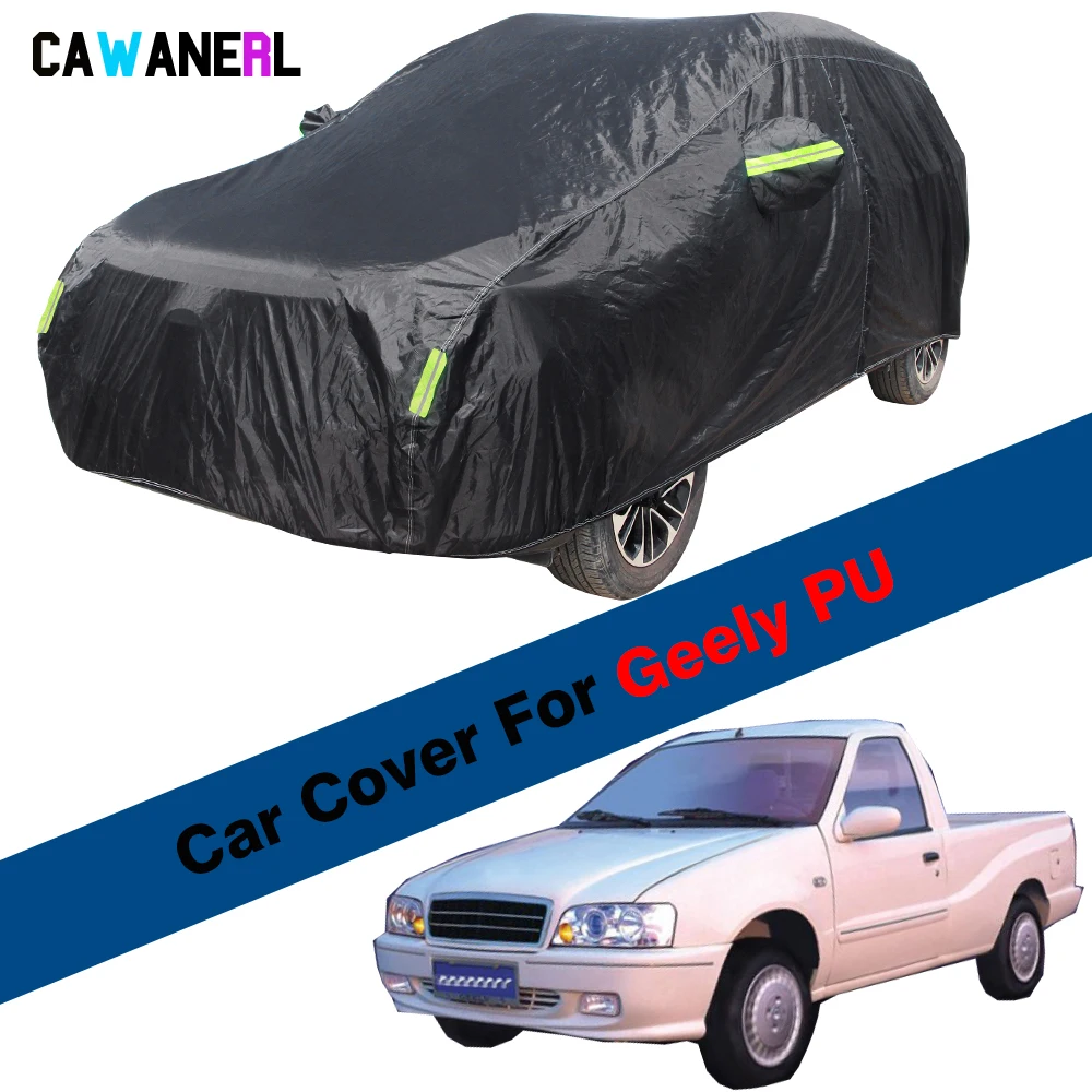 Full Car Cover For Geely PU Truck Summer Anti-UV Sun Shade Winter Snow Rain Dust Prevent Cover Waterproof