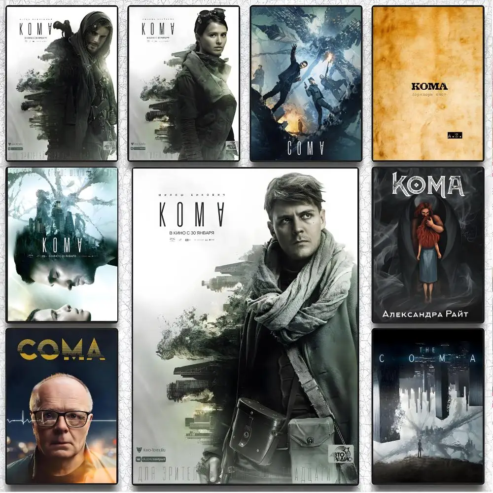 Gloomy Motionpicture C-Coma Poster Art Wall Decor Indoor Outdoor for Collectors