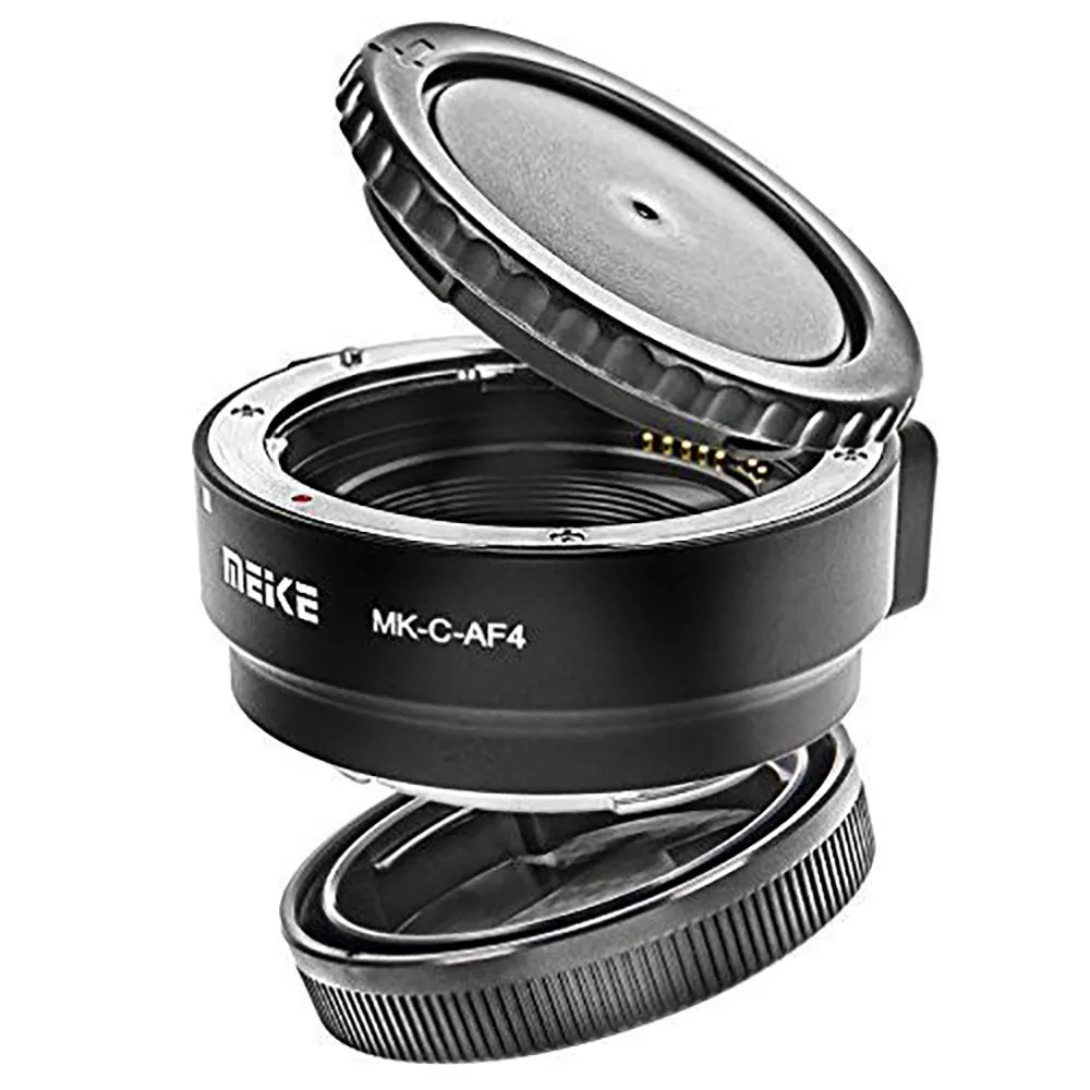 Meike MK-C-AF4 Lens Auto Focus Adapter Mirrorless Camera Lens Mounts Tubes for Canon EF EF-S Lens to EOS M EF-M mount for