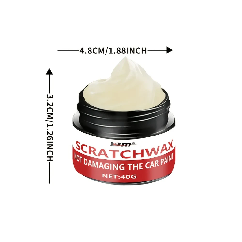 Universal Car Scratch Repair Wax Kit – Removes Light Scratches And Swirls – Restore Shine And Paint End