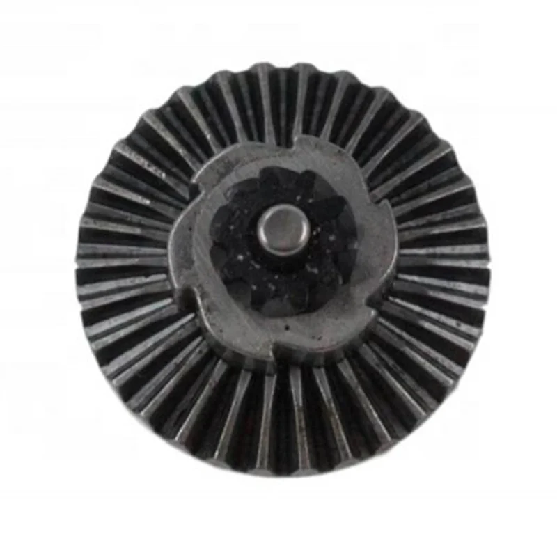 WOWFU-CNC Steel Bevel Gear Set(10 Pieces), Injection Hardened Metal Gears Replacement Components