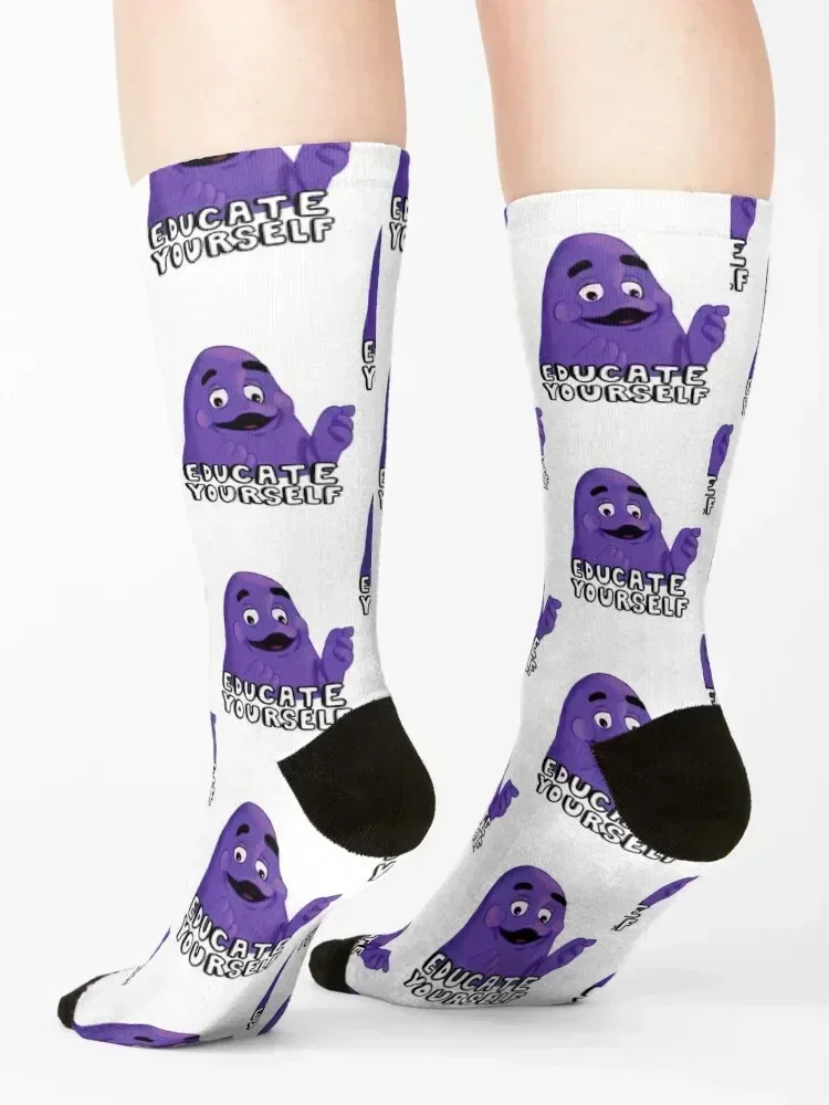 كشر تثقيف نفسك الجوارب تشغيل هدية عيد الميلاد السنة الجديدة الهيب هوب الصبي الطفل الجوارب النسائية