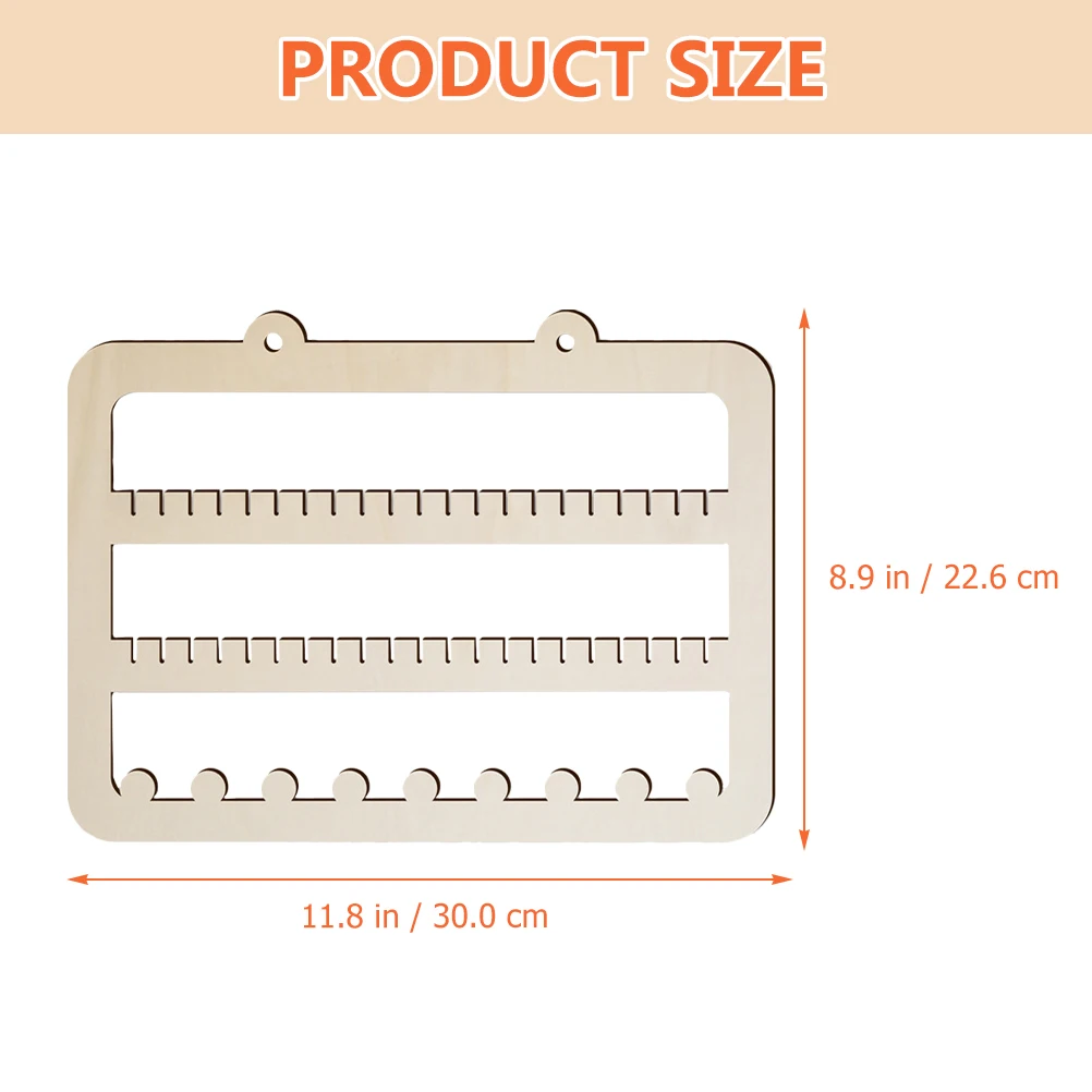 

Earring Storage Wall Jewelry ganizer Dangling Earrings Holder Display Premium Earring Holder ganizer Wood Save Space Bedroom