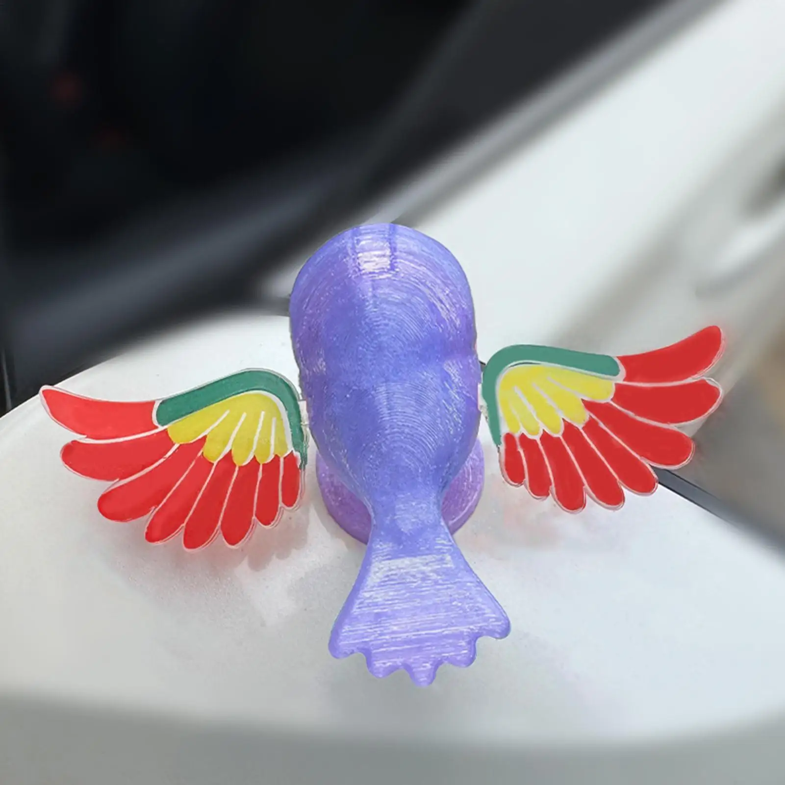 

Flying Bird Motorcycle Decoration 3D Printed Automotive Decor Wind-Powered Automotive Exterior Ornament For Car Owners Drivers