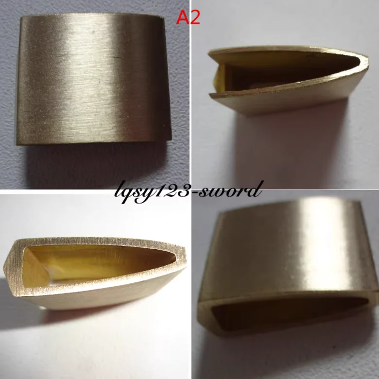 Sword Fitting Accessories Brass Habaki 32*7mm for Japanese Laido Katana Uchikatana