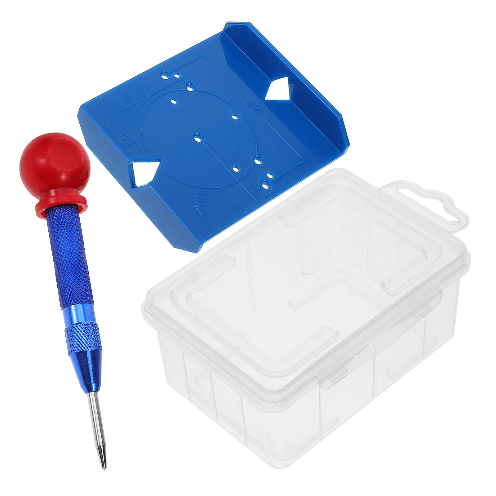 

1 set 1 Set Woodworking Concealed Hinge Jig Cabinet Door Hinge Installation Drill Guide Locator 35Mm 40Mm Marking Punch Tool