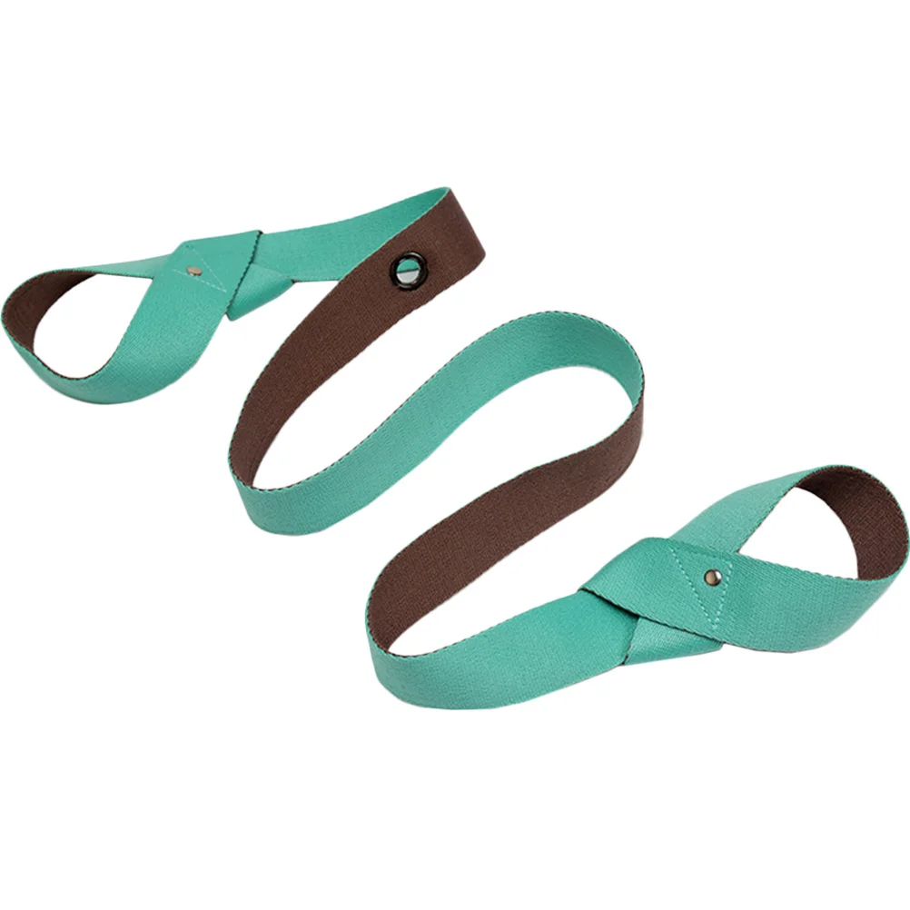 Tali Matras Yoga Elastis Tahan Lama Pita Latihan Peregangan Tubuh Latihan Ketahanan Pita Kebugaran Serbaguna Tali Matras Yoga